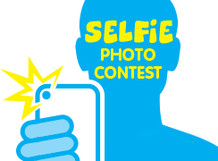 illustration of selfie photo contest link