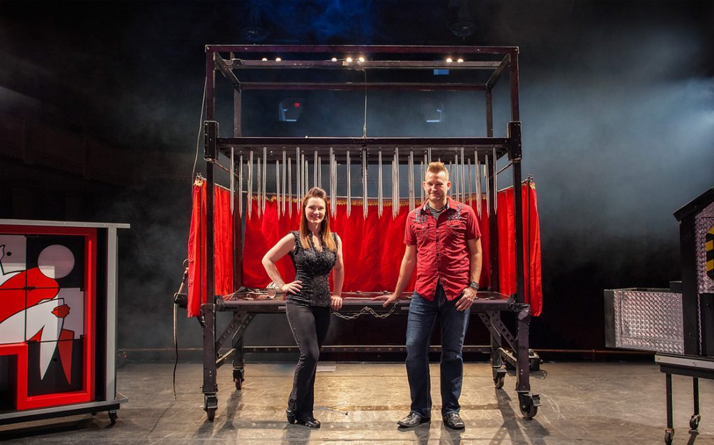 josh and lea illusionist act